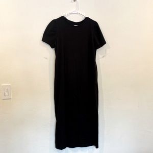 Midi black dress